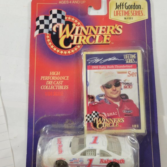 Car; 1997 Winners Circle Jeff Gordon #1 Baby Ruth -- ITEM #403 - Picture 1 of 2